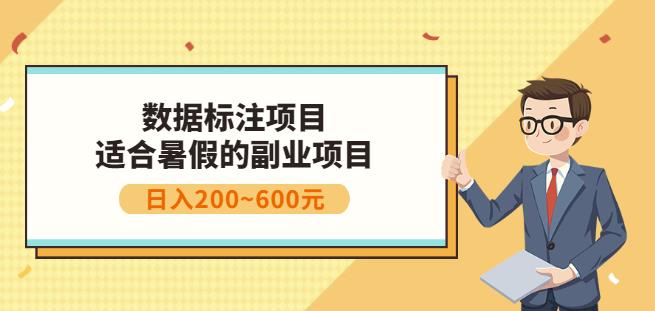 副业赚钱：人工智能数据标注项目，简单易上手，小白也能日入200+-九节课