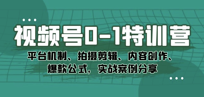 宝哥视频号无货源带货视频月入3w，详细复盘拆解-九节课