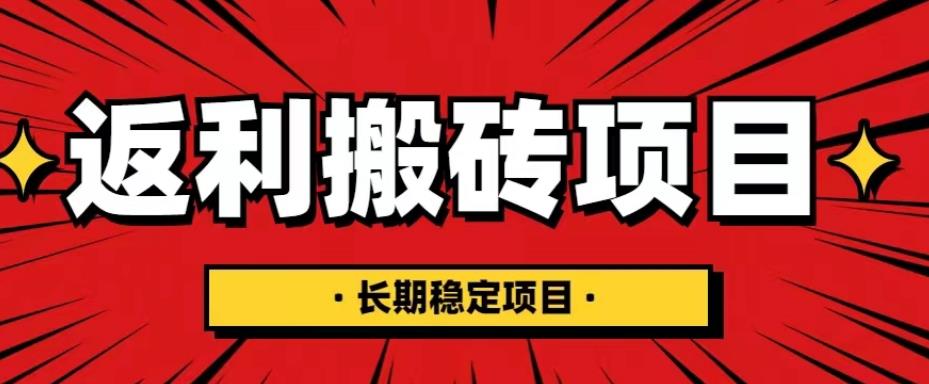 国外返利网项目，返利搬砖长期稳定，月入3000刀（深度解剖）-九节课