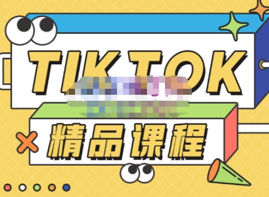 电商孵化中心·TikTok精品课程，教你玩转海外抖音，低成本创业，带您从0开始玩转TikTok-九节课