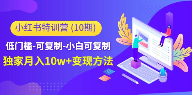 小红书特训营（第10期）低门槛-可复制-小白可复制-九节课