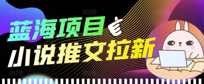 外面收费6880的小说推文拉新项目，个人工作室可批量做【详细教程】-九节课