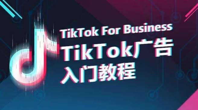 TikTok广告入门教程，从0到1掌握TikTok投放的全流程-九节课