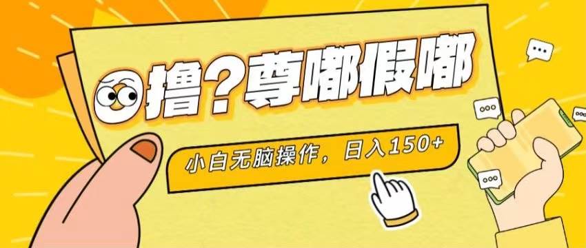 图片[1]-最新项目 暴力0撸 小白无脑操作 无限放大 支持矩阵 单机日入280+-九节课