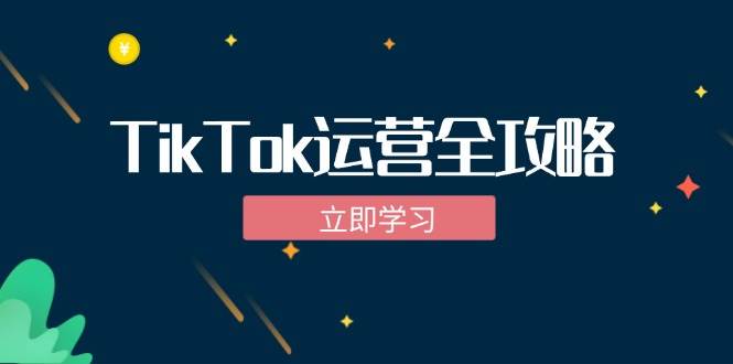 （12739期）TikTok实战运营全攻略：从下载软件到变现，抖音海外版实操教程-九节课